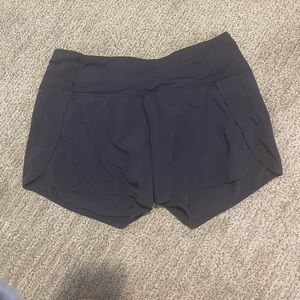 Navy lululemon shorts size 4